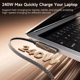 Toocki 240W USB-C to USB-C Hızlı Şarj Kablosu PD 3.1 - 1.5m